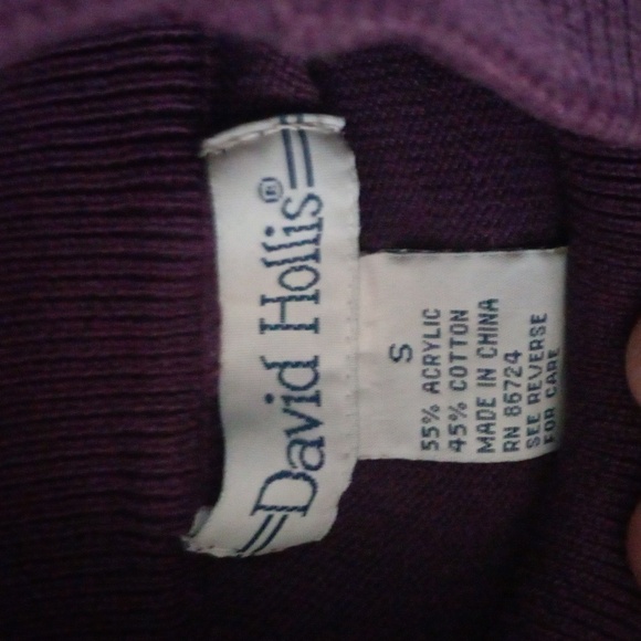 David Hollis turtleneck size small - Picture 2 of 2